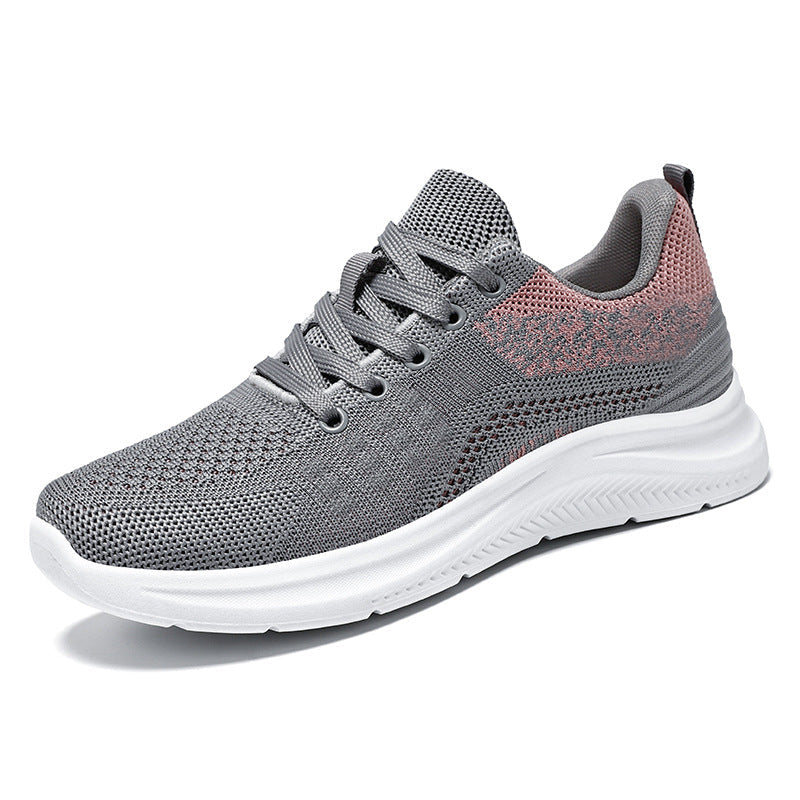 Women's Breathable Running Sneakers with Flexible Upper