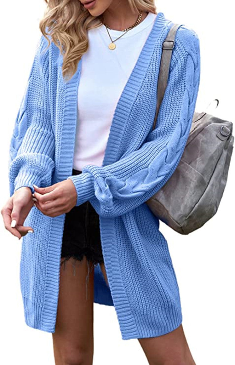Women's Chunky Knit Kimono Cardigan
