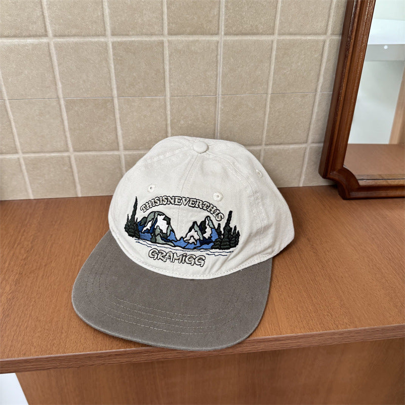 Men's Embroidered Graphic Adventure Cap
