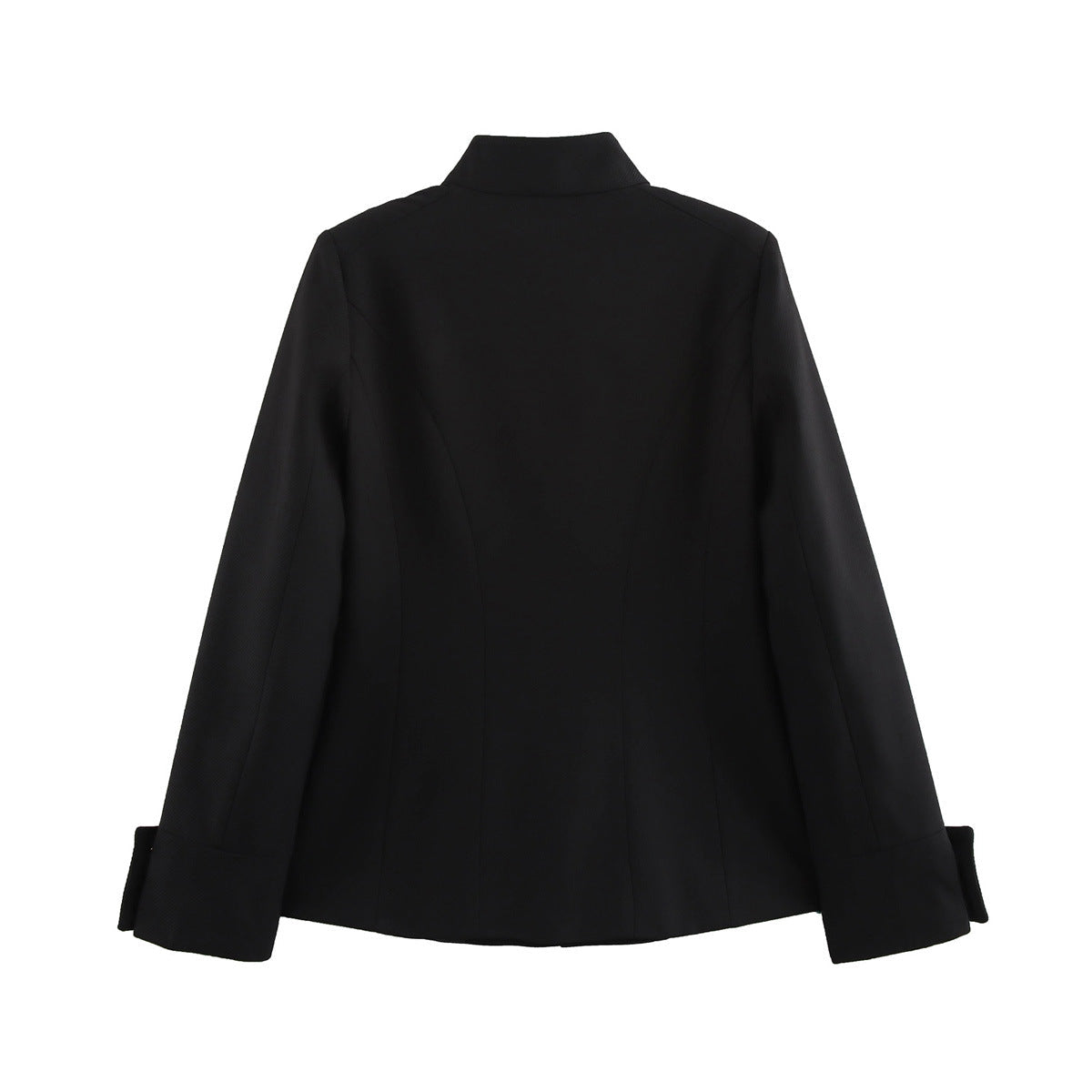 Elegant Short Jacket with Decorative Buttons