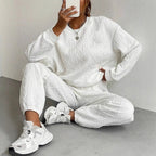 Women's Cozy Knit Suit