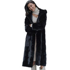 Women's Luxurious Long Faux Fur Coat