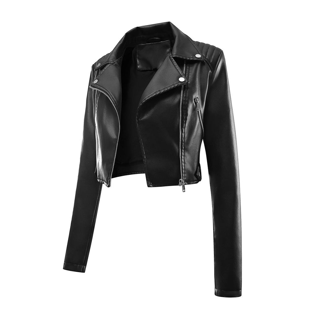 Women's Vegan Biker Jacket