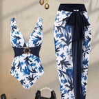 Women's Swimsuit with Elegant Over-Skirt