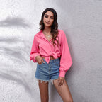 Women's Balloon Sleeve Blouse