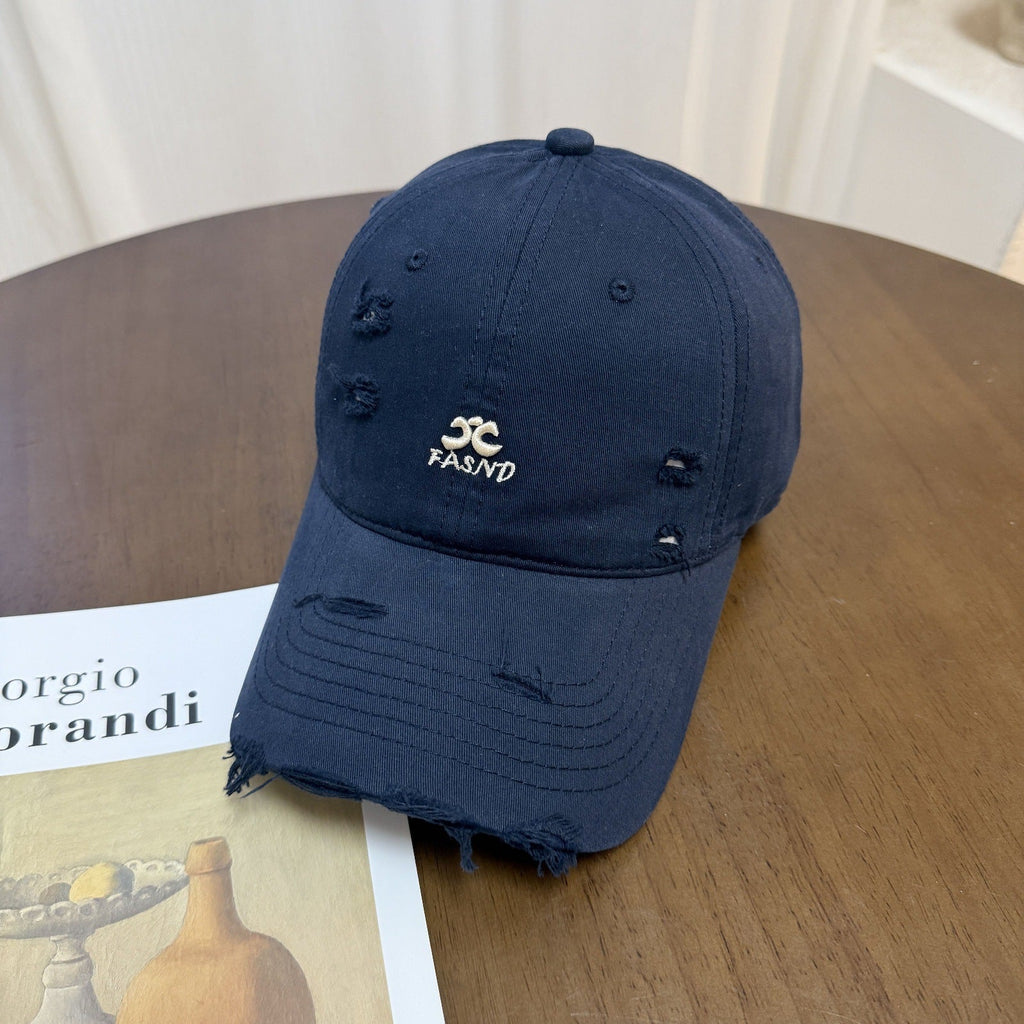 Men's Distressed Casual Baseball Cap