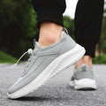 Women's Breathable Running Sneakers with Elastic Lacing System