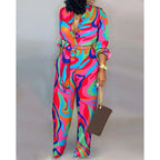 Women's Denim Jumpsuit with Fashionable Patchwork Design and Practical Pockets