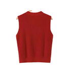 Women's Elegant V-Neck Knit Top