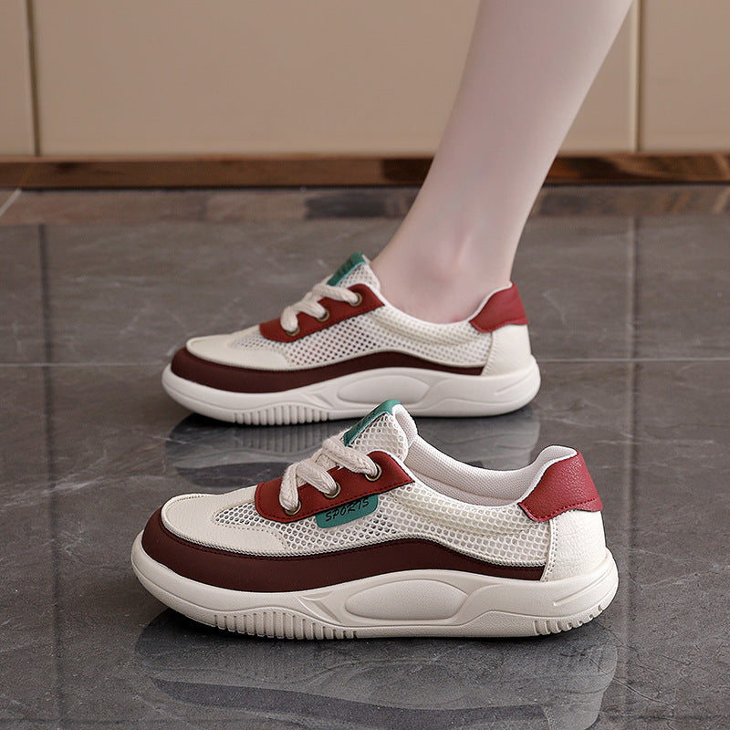 Women's Breathable Casual Sneakers with Non-Slip Sole and Comfortable Cushioning