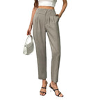 Women's Elegant and Fashionable Striped Trousers