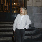 Women's Elegant Oversized Blazer with Chic Lapel