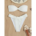 Women's Bandeau Bikini with Sophisticated Wrap Detail