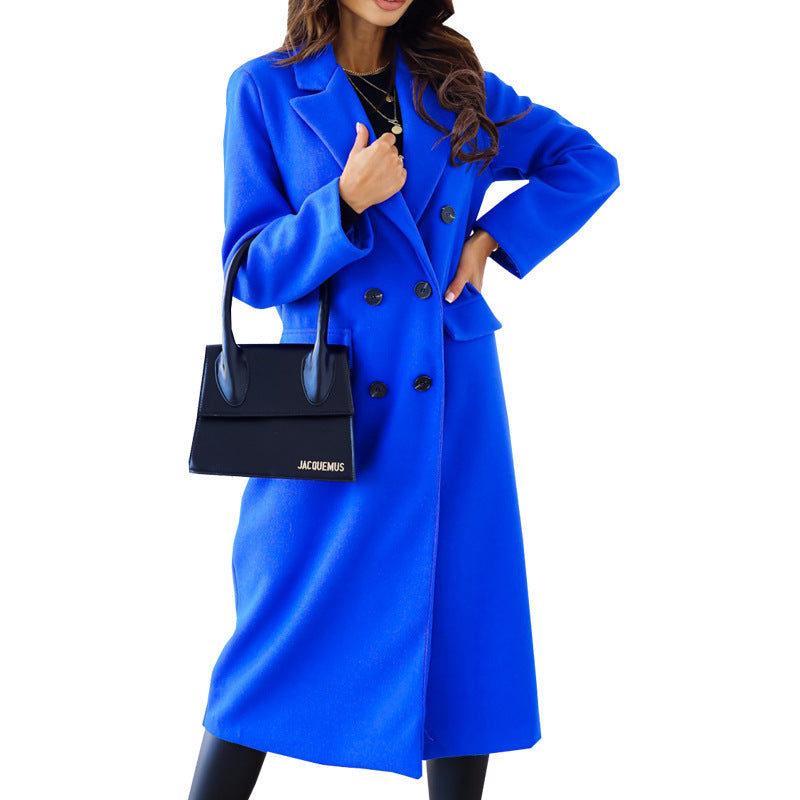 Women's Elegant and Fashionable Wool Coat