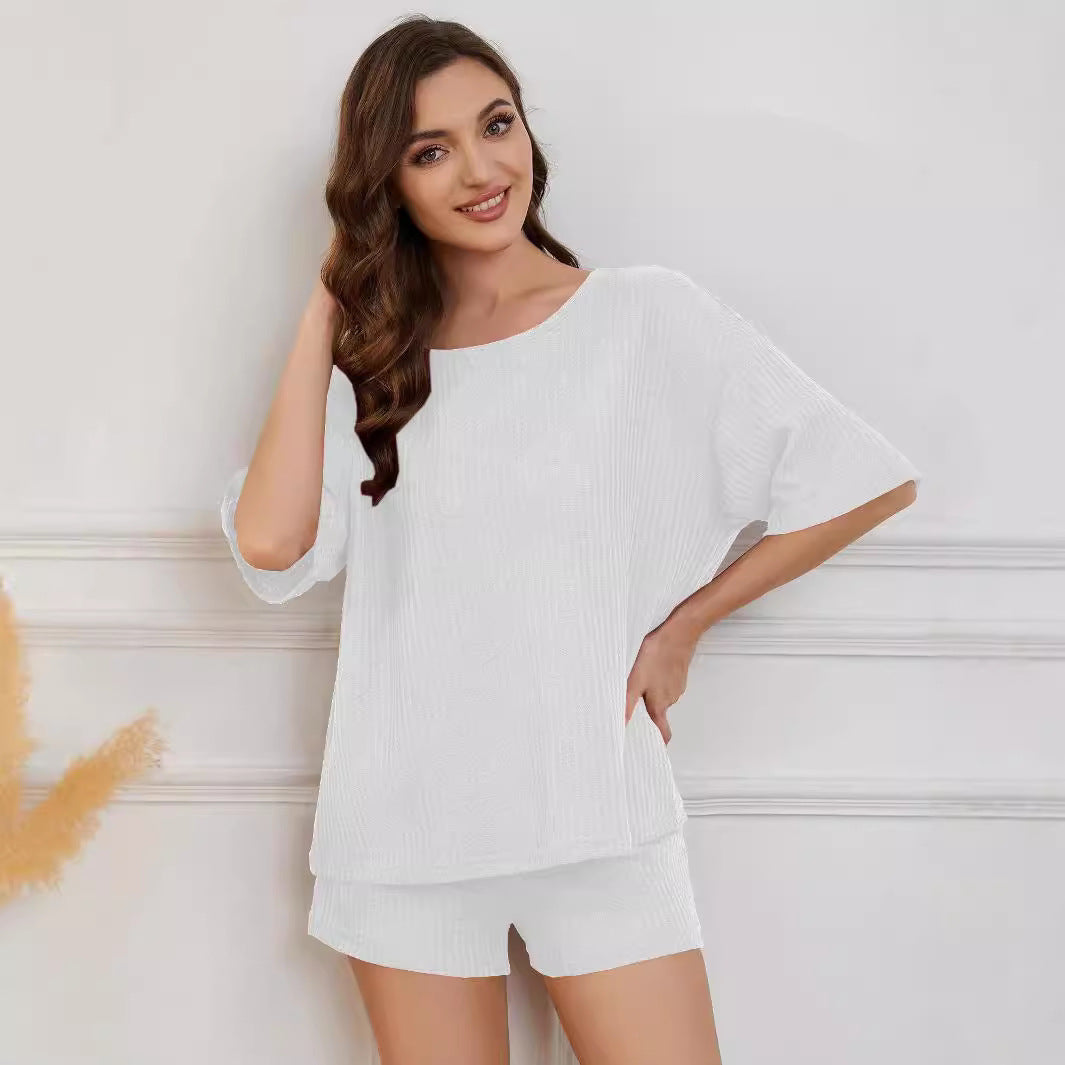Women's Comfortable Oversized Top and Shorts Set
