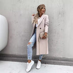 Women's Elegant Oversized Wool Coat