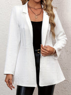 Women's Elegant and Structured Blazer Jacket