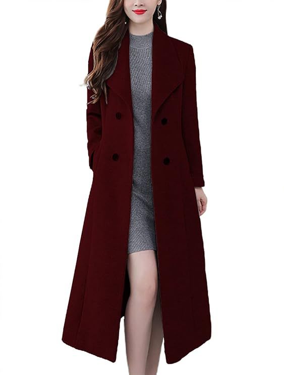 Women's Long Wool Coat