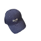 Men's Distressed Cotton Baseball Hat