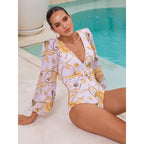 Women's Swimsuit and Maxi Skirt Set