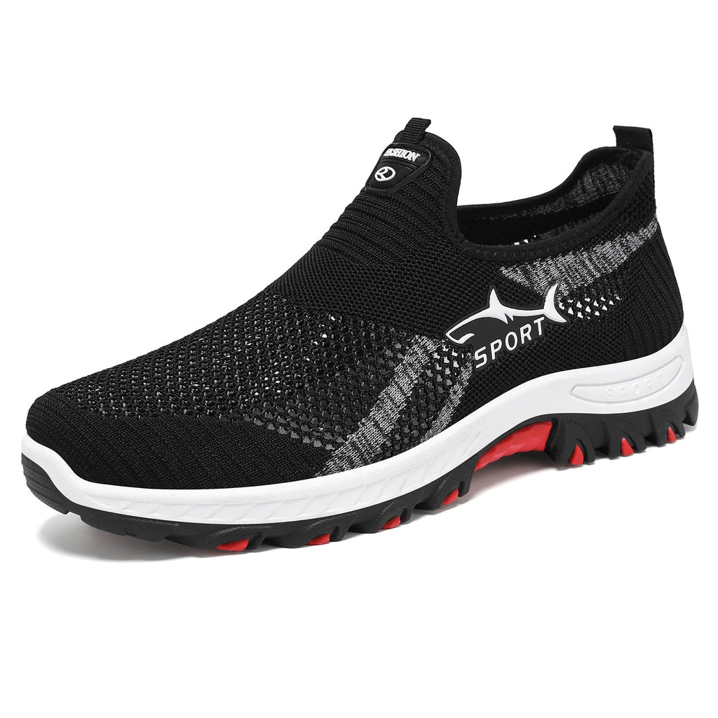Women's Breathable Casual Shoes with Flexible Knit Upper