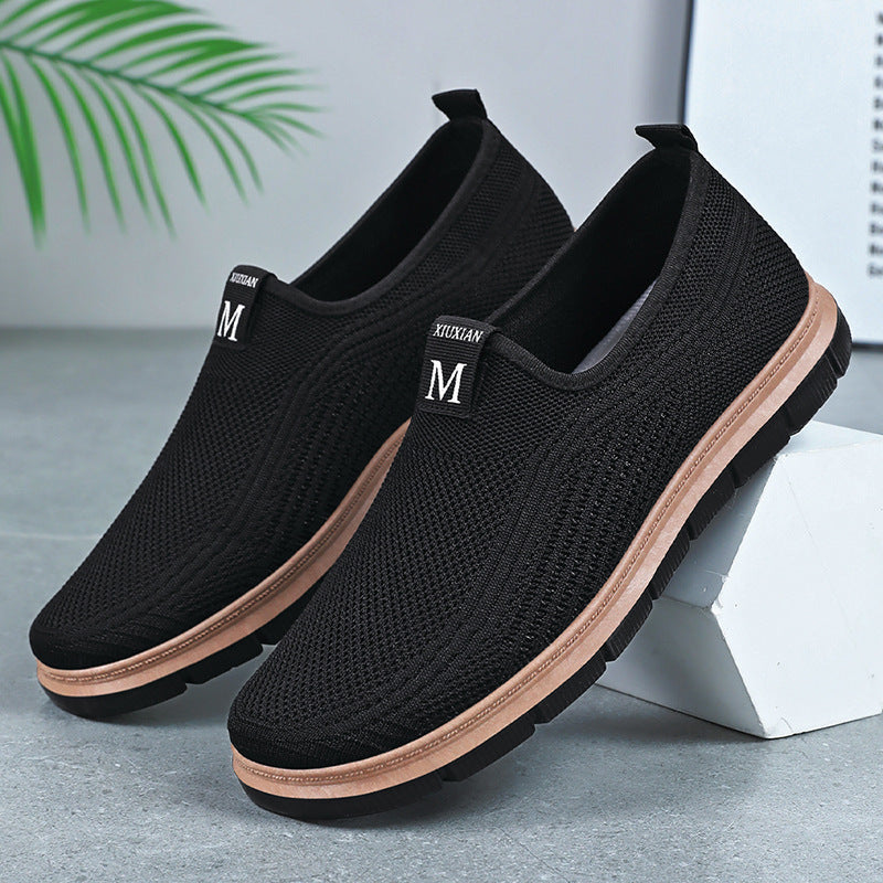 Women's Breathable Slip-On Sneakers with Flexible Outsole