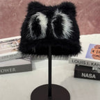 Cozy Faux Fur Cat Ears Beanie Kalsten