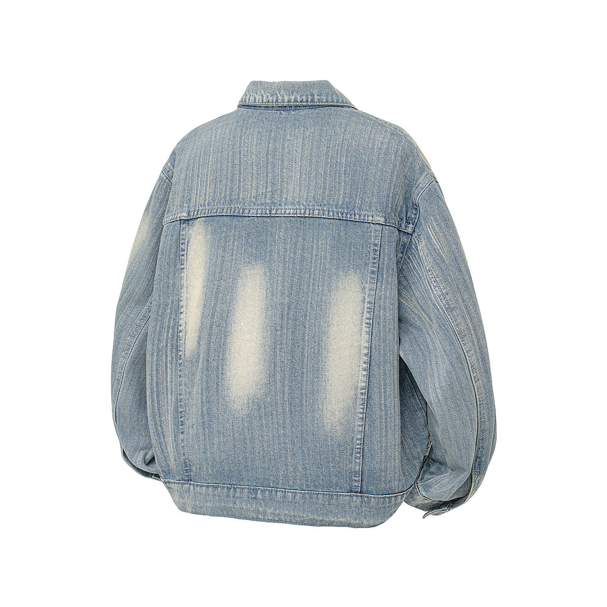 Women's Vintage-Style Denim Jacket with Casual Cut