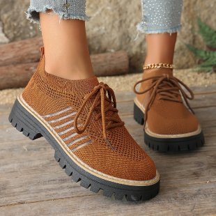 Women's Breathable and Comfortable Sneakers with Statement Sole