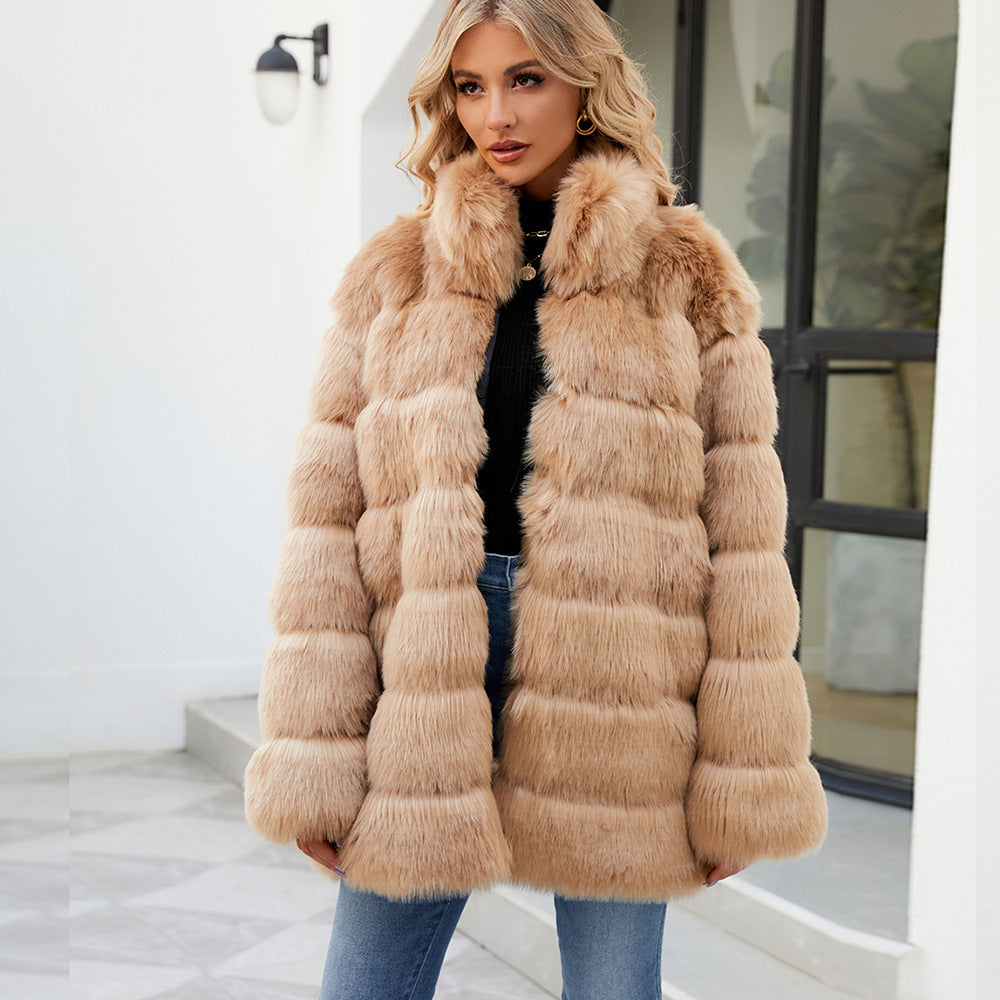 Women's Faux Fur Parka