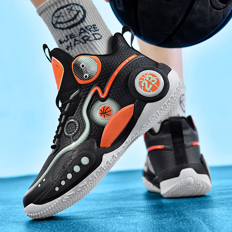 Women's Basketball Sneakers with Innovative Cushioning System and Non-Slip Sole