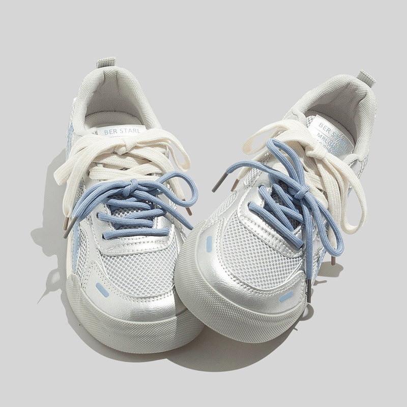 Women's Breathable Casual Sneakers with Mesh Upper and Non-Slip Sole