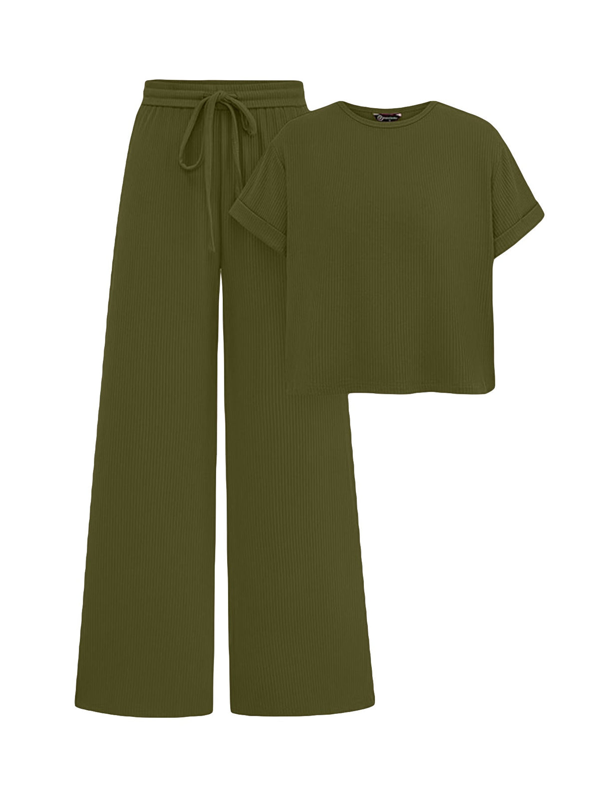 Women's Comfortable Wide-Leg Leisure Set