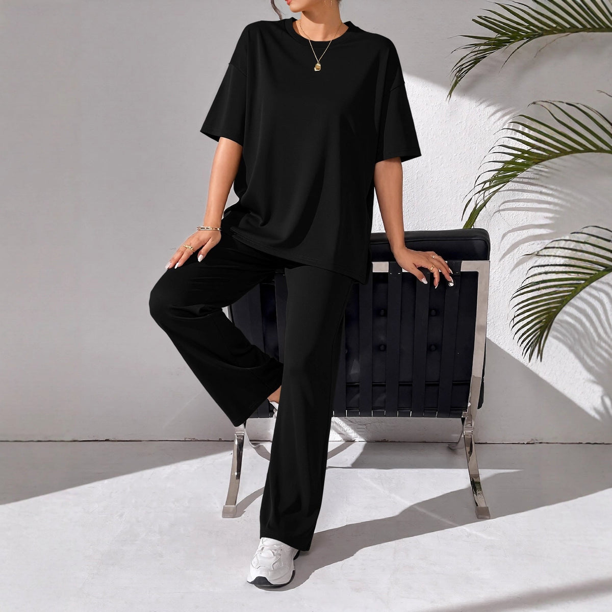 Women's Wide-Cut Leisure Set
