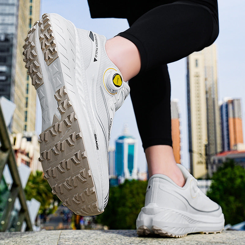 Women's Breathable Running Shoes with Innovative Lacing System