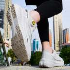 Women's Breathable Running Shoes with Innovative Lacing System