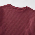 Women's Comfortable Two-Piece Waffle Knit Set