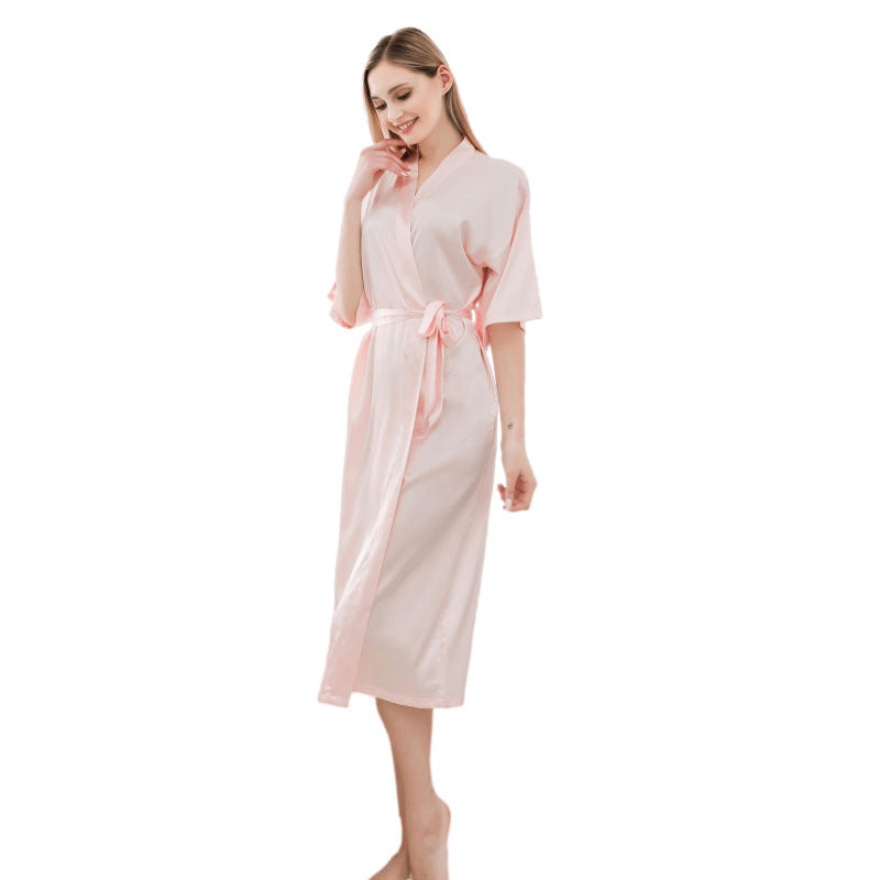 Women's Luxurious Satin Robe