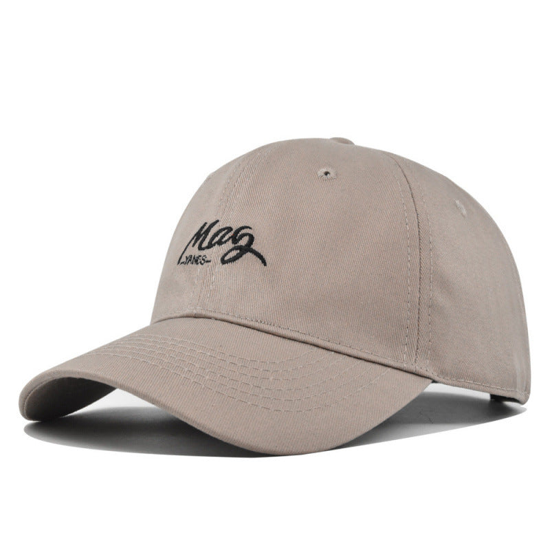 Men's Cotton Baseball Cap with Embroidered Design