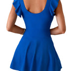 Women's Swimsuit with Wrap Skirt Look