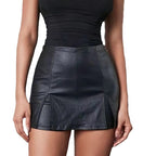 Women's Designer Mini Skirt with Side Slits