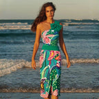 Women's Swimsuit Set with Colorful Pattern