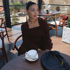 Women's Loungewear Ensemble with Long Kimono and Slim Top