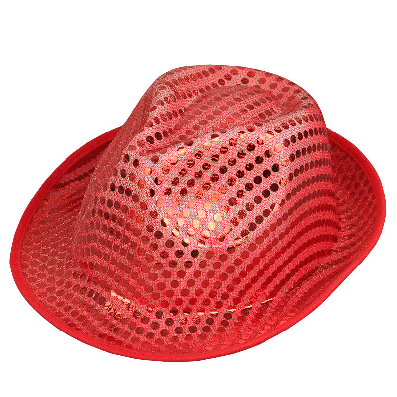 Shimmering Party Fedora Hat