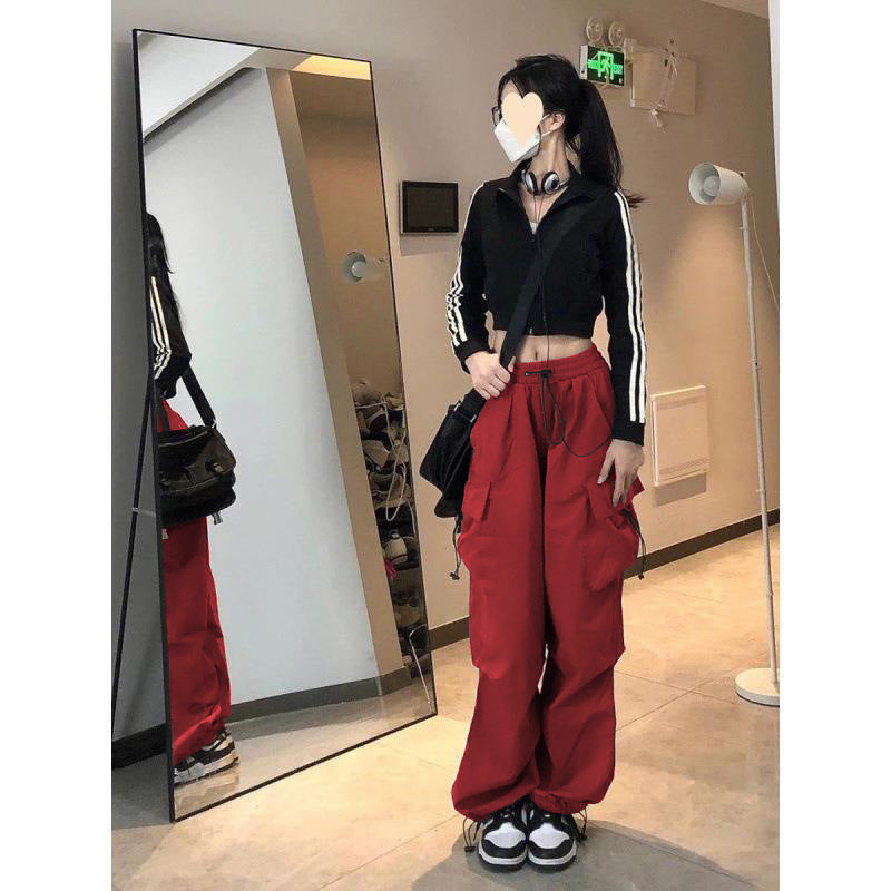 Women's Wide-Leg Cargo Pants with Practical Pockets