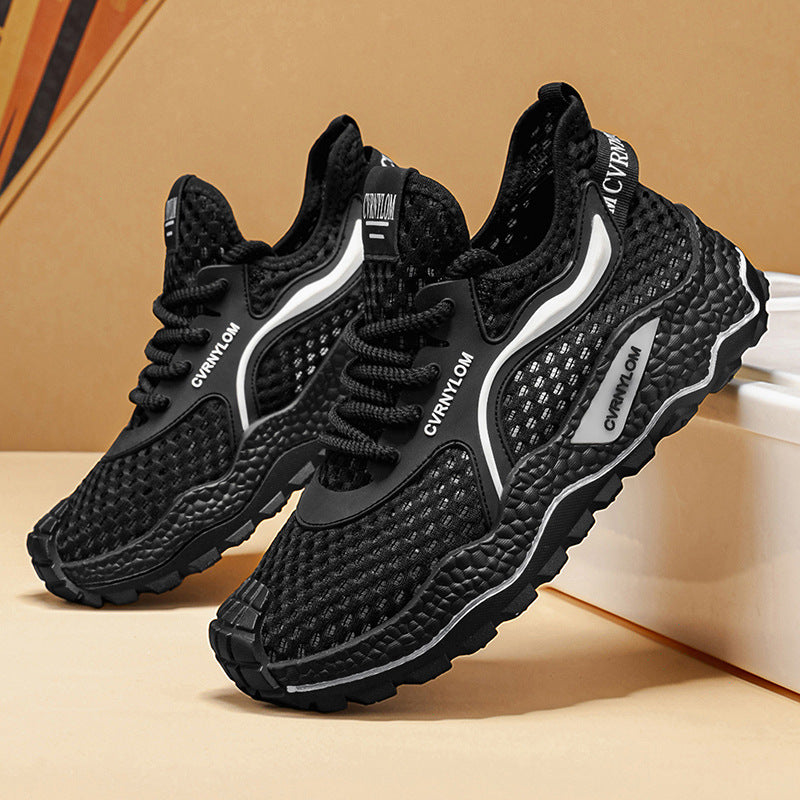 Women's Breathable Sneakers with Flexible Mesh Upper