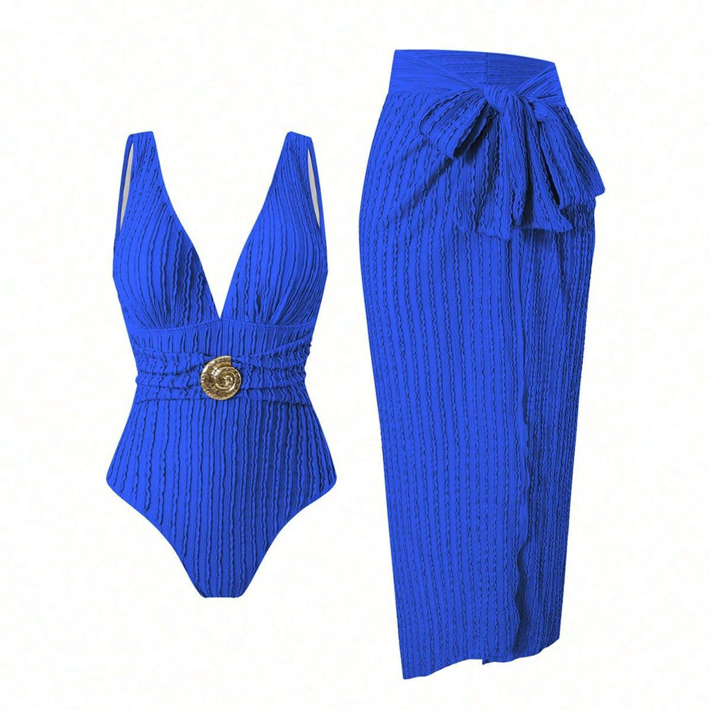 Women's Swimsuit with Exclusive Wrap Skirt