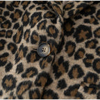Women's Elegant Leopard Print Blazer