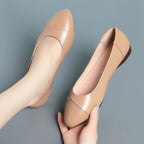 Women's Ballet Flats with Elegant Cut and Comfortable Footbed