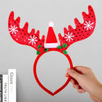 Festive Reindeer Antler Headband
